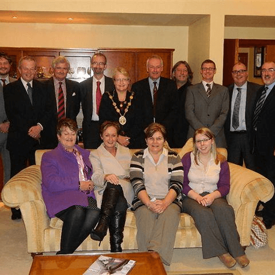 Lisburn City Council recognises 100 years of success at Johnsons Coffee