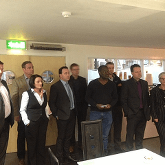 Lisburn Chamber of Commerce visit Johnsons Coffee