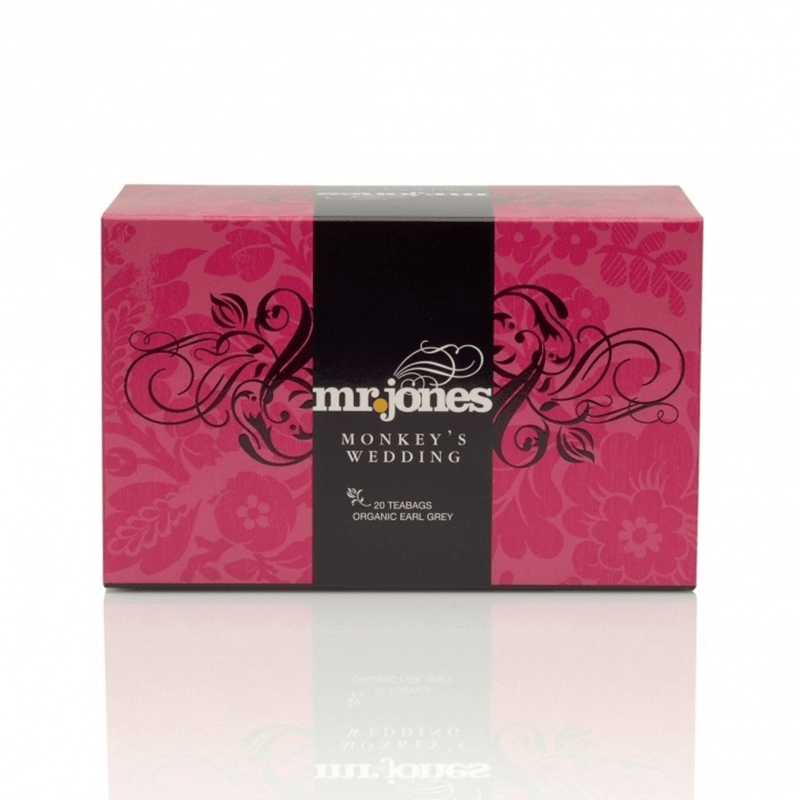 Mr Jones Monkey’s Wedding, Organic Earl Grey Tea